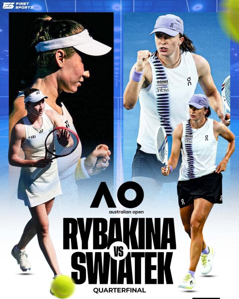 Iga Swiatek vs. Elena Rybakina, a Quarterfinal clash down under!