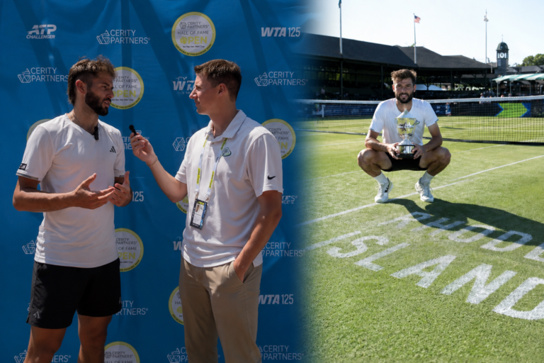 The Mindset Behind Jacob Fearnley’s Newport Hall of Fame Open Title