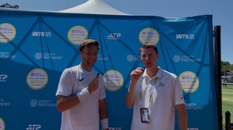 Liam Broady shares his experience blogging about his professional journey and how he wants to document his unique career path while he is still active